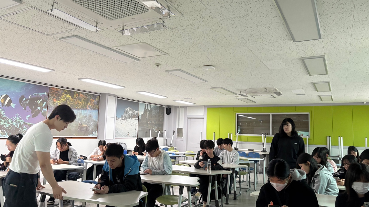 중학교 연합 자원봉사단 (경산중, 삼성현중) 5월활동